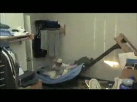 Destroying Bunk Bed
